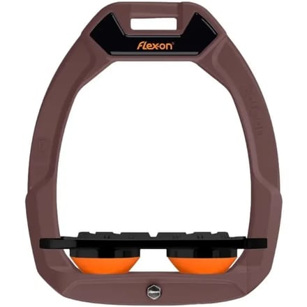 Plat Grip veiligheidsbeugels bruin/zwart/oranje Flex-On Safe-On