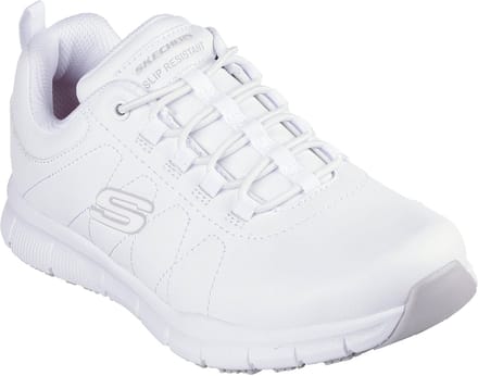 Skechers dames sneaker SQUAD CHAOS SR werkschoenen 108145EC WHT wit
