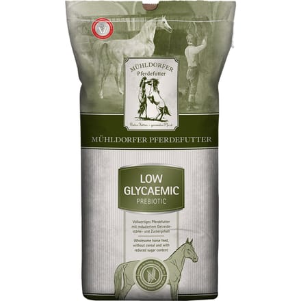 15kg Low Glycaemic prebiotic Mühldorfer Paardenvoer