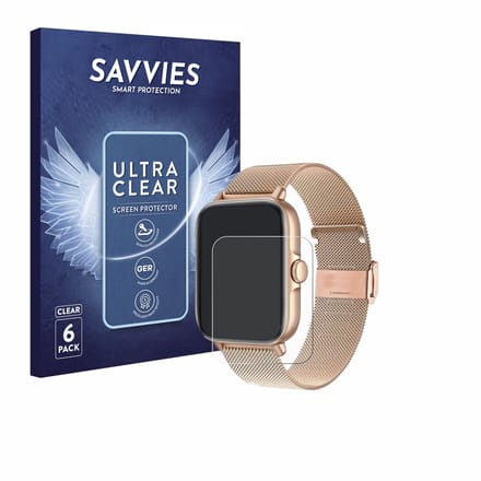 Savvies - Screenprotector voor Pireware Elegance 4 - Folie Beschermfolie transparant 6 Stuks