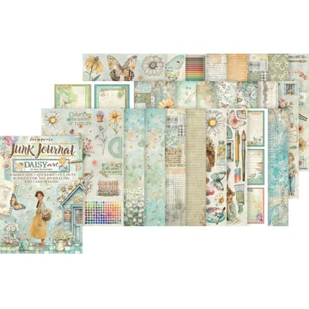 Junk Journal Book "Daisy Art"
