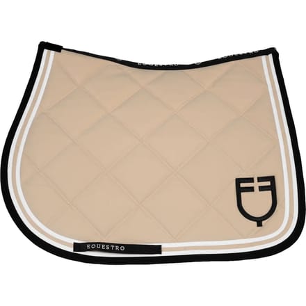 Dubbelgestreepte springsportmat Equestro