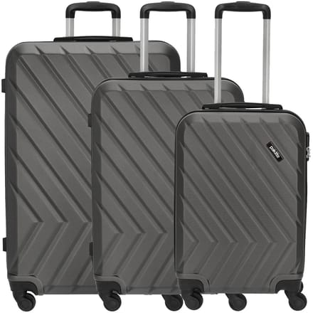 paklite Quick Trolley Set 3tlg. (grau/anthrazit)