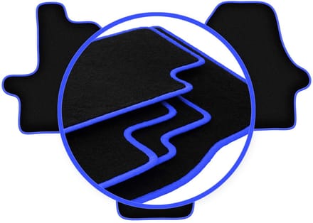 CARLUX-BLUE automatten voor: Citroen Jumper II bestelbus (2006-2014)