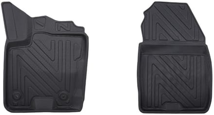 Rubbermatten Ford Tourneo Courier 2014-2023 (voorset) - Premium carbonlook
