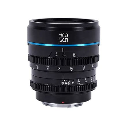 Sirui Night Walker 35mm T1.2 S35 Cine-objectief  Micro Vier Derde zwart