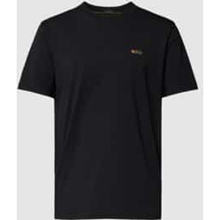T-shirt met labelprint