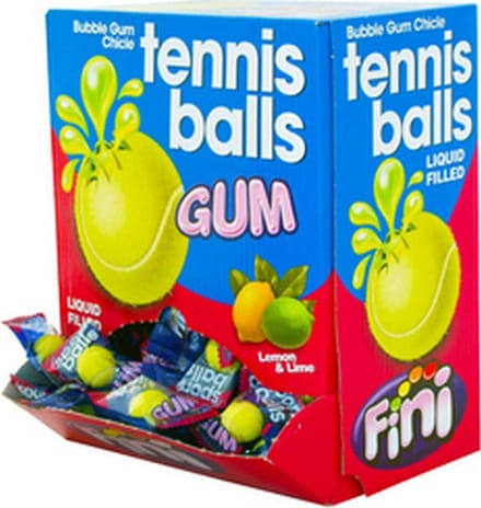 Fini Kauwgom Bubble Gum Tennisbal - 200 stuks