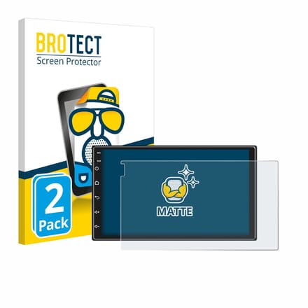 BROTECT - Screenprotector voor Ankeway Car Radio 7" - Folie Beschermfolie matte 2 Stuks