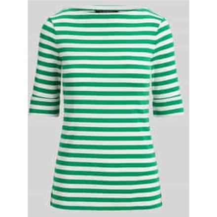Slim Fit T-shirt van katoenmix