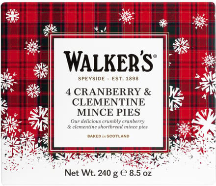 Walker's Cranberry Mince Pies