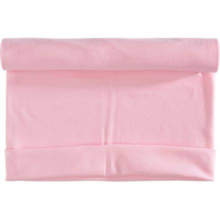 Manchet stof 1x1 rib "Uni" - Rose