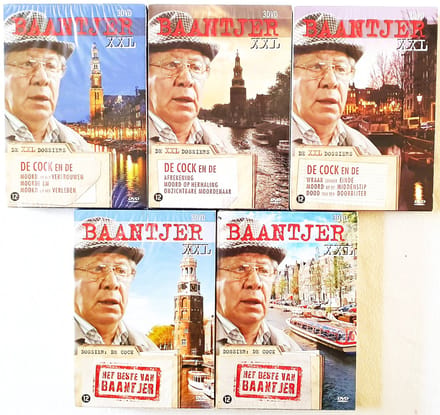 Baantjer XXL Reeks - De Complete Misdaad Reeks - 5 Deluxe Boxen