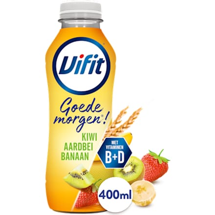 Goedemorgen drink kiwi aardbei banaan