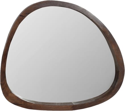 by Mooss - Spiegel - Organisch - Hout - Walnoot - Klein
