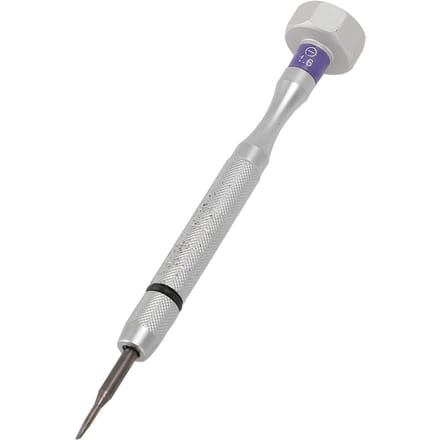 Brilreparatieschroevendraaier Metaal Multifunctioneel Precisie Draagbaar Brilschroevendraaier voor Horloge white