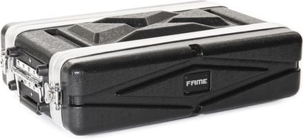 Fame Audio ABS-2US WeRack MkII PVC-Case Short 2U (Black) - 19ö racks