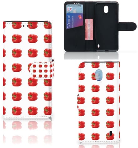 Nokia 1 Plus Book Cover Paprika Red