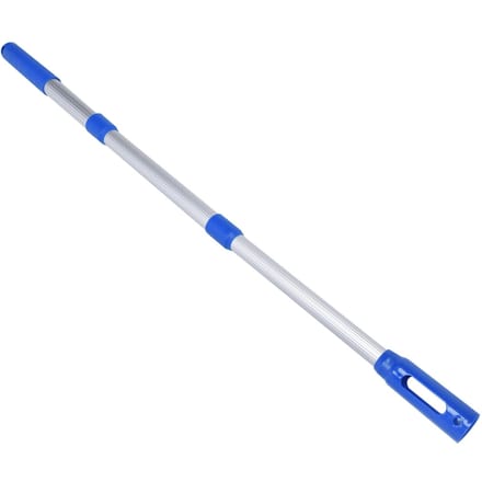 Zwembadstok Zwembad Telescopische Stang Schoonmaakaccessoires voor Zwembad Schepnet Harken Borstel white