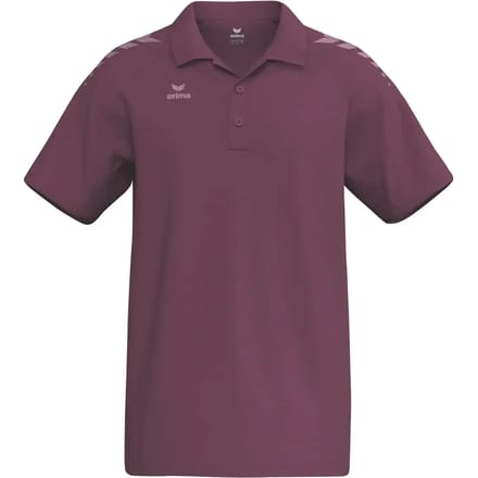 Erima Cmpt 3 Wings Polo Heren - Burgundy / Lavender | Maat: M