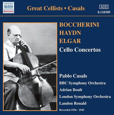 Pablo Casals - Cello Concertos (CD) (Remastered)