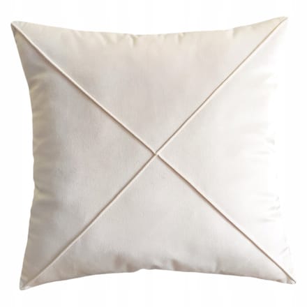Boho Sierkussen 45x45cm - Crème/Ecru Velours