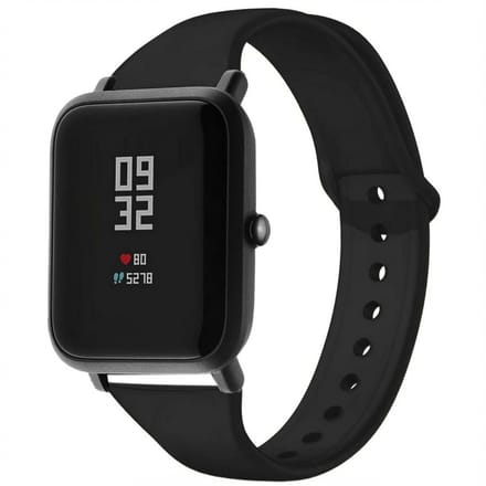 imoshion Siliconen bandje voor de Amazfit GTS / BIP - Zwart
