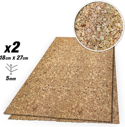 AMMO by Mig Jimenez Modelbouwdecoratie - MIG 8845 Create Cork - Thick Grain - 5mm -2x Kurk