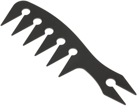 LOUZIR  Draagbare Antiklit salon Kapper Kam - plastic grove- tool hair care styling-