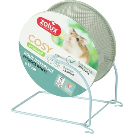 Metalen looprad voor knaagdieren op voet Zolux Cosy