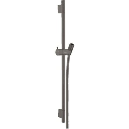 Hansgrohe Unica S Puro glijstang - 65cm - brushed black chrome (zwart)