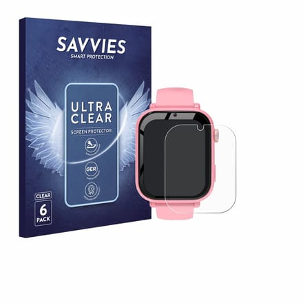 Savvies - Screenprotector voor CATGIFF A22 - Folie Beschermfolie transparant 6 Stuks