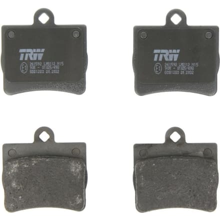Remblokset TRW GDB1283, achter