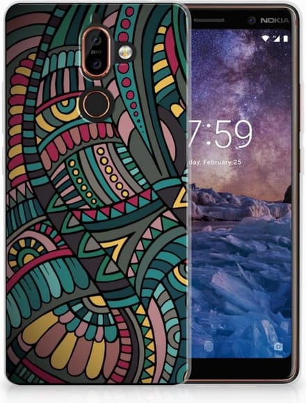 Nokia 7 Plus TPU bumper Aztec