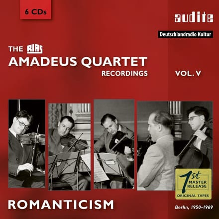 Amadeus-Quartett - The RIAS Amadeus Quartet Recordings - Romanticism (6 CD)