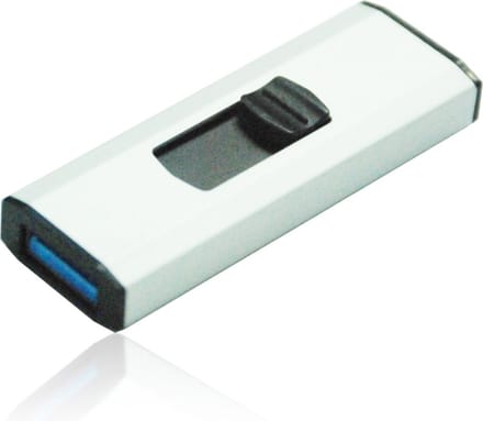 MediaRange | USB Stick | 256 GB | USB 3.2 Gen 1 | Slider | Aluminium kleur