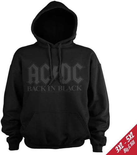 AC/DC Back In Black-hoodie PS-3-ACDC004-H91-9
