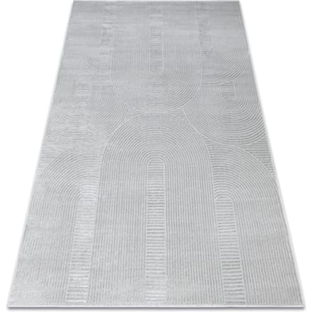 Kleden Rugsx Tapijt BALANCE 9086 grijs - Geometrisch, structure 140x190 cm