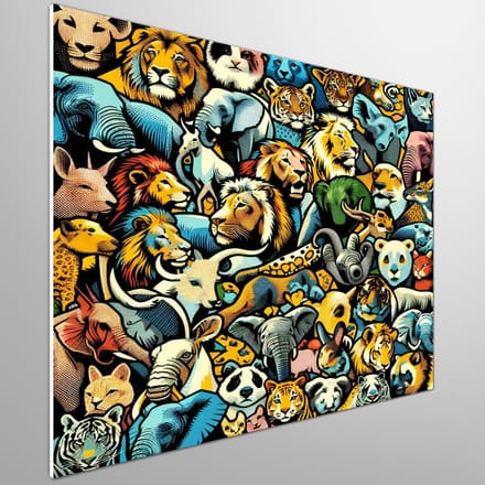 Kunstprint | Wanddecoratie | Forex | 80 × 80 cm