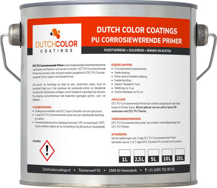 DCC PU Corrosiewerende Primer - 5L - Wit