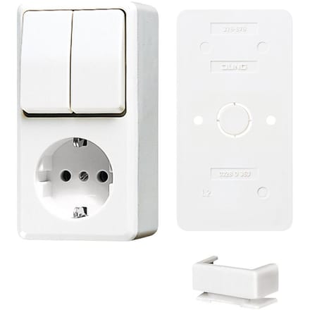 Jung AP600 serie RA-combinatie met bundel - B675AWW