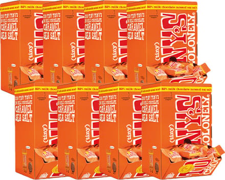 Tony's Chocolonely - Tiny Tony's Melk Karamel Zeezout - 8x 900g
