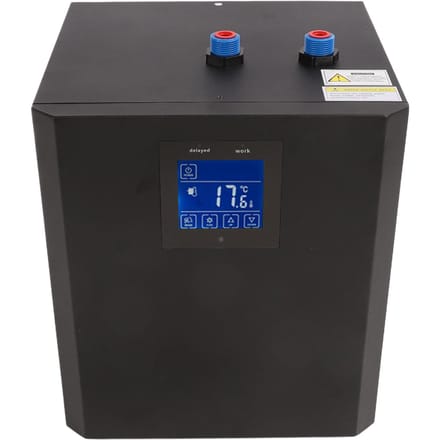 Aquarium Koeler 79 Gallon 300L 1 3 PK voor Hydroponisch Systeem Water Vis Tank Koelsysteem US Stekker 110V black