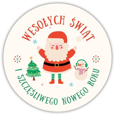 TopWosk - Feestelijke Kaarsstickers - 5 cm - 4 stuks