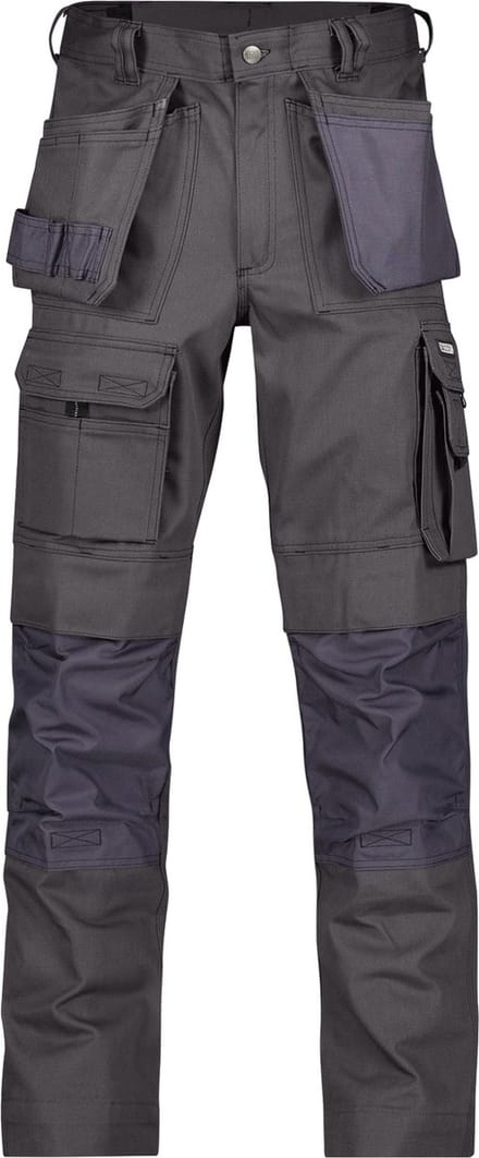 Canvas holsterzakkenbroek met kniezakken