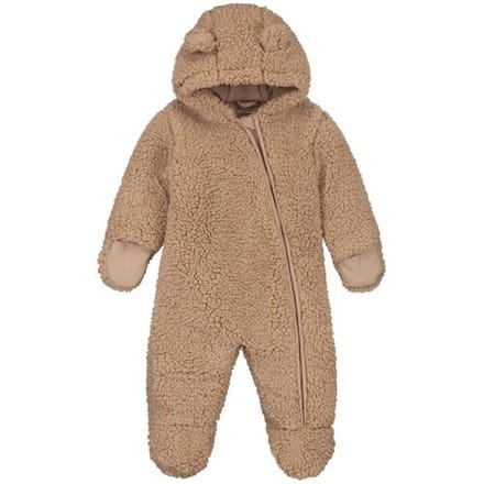 Prénatal newborn berenpak teddy - Meisjes en Jongens - Soft Taupe Brown - Maat 68