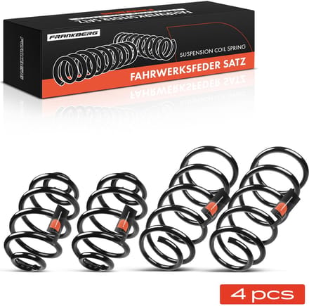 Frankberg 4x Veer Vooras Achteras voor Opel Omega A