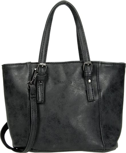 Beagles La Costera Handtas Schoudertas Shopper - Zwart