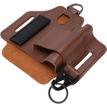 Étui Cuir Multitool Multifonctionnel Portable Cuir Pochette Outil Organisateur pour Camping Extérieur