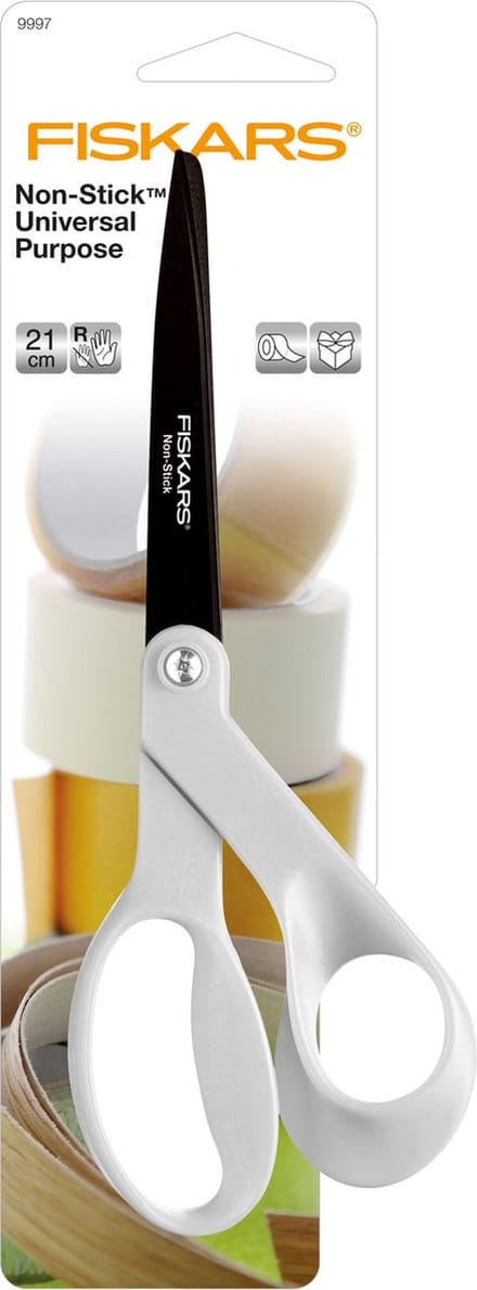 Fiskars Non stick schaar - Hobbyschaar - rechtshandig - 21 cm